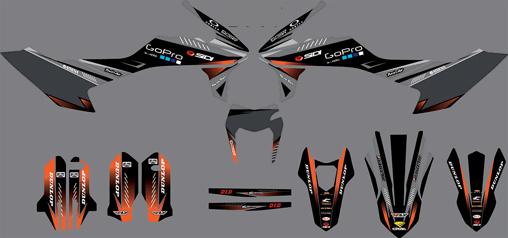 Kit Déco KTM 690 SMCR 2019-2024 - FACTORY