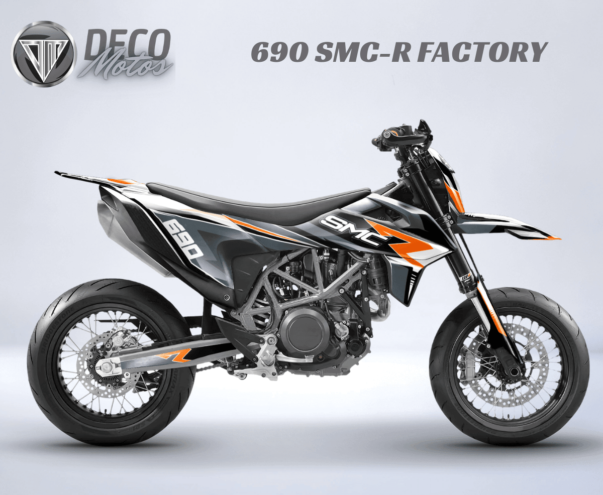 Kit gráfico KTM 690 SMCR 2019-2024 - FACTORY v3
