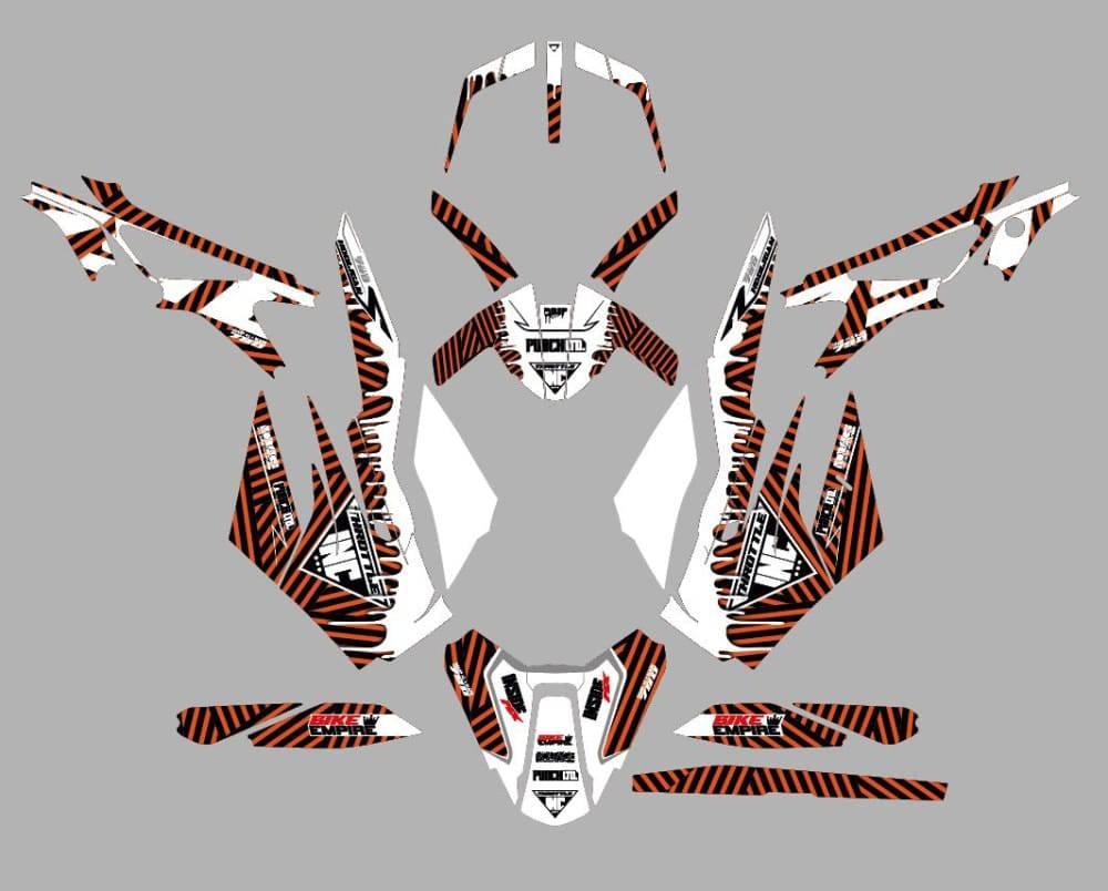 KTM 790/890 DUKE R graphics kit - LINE