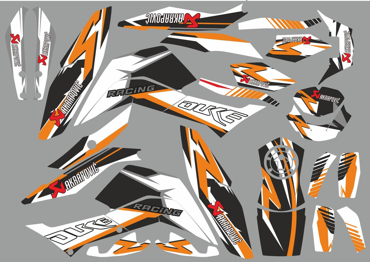 Kit grafiche KTM 125/200/390 DUKE - MULTI