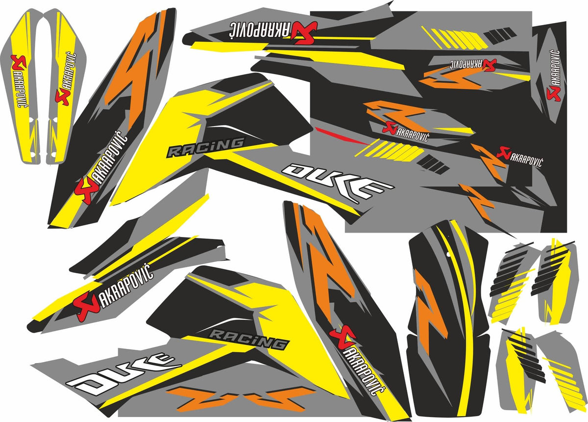 Kit grafiche KTM 125/200/390 DUKE - MULTI