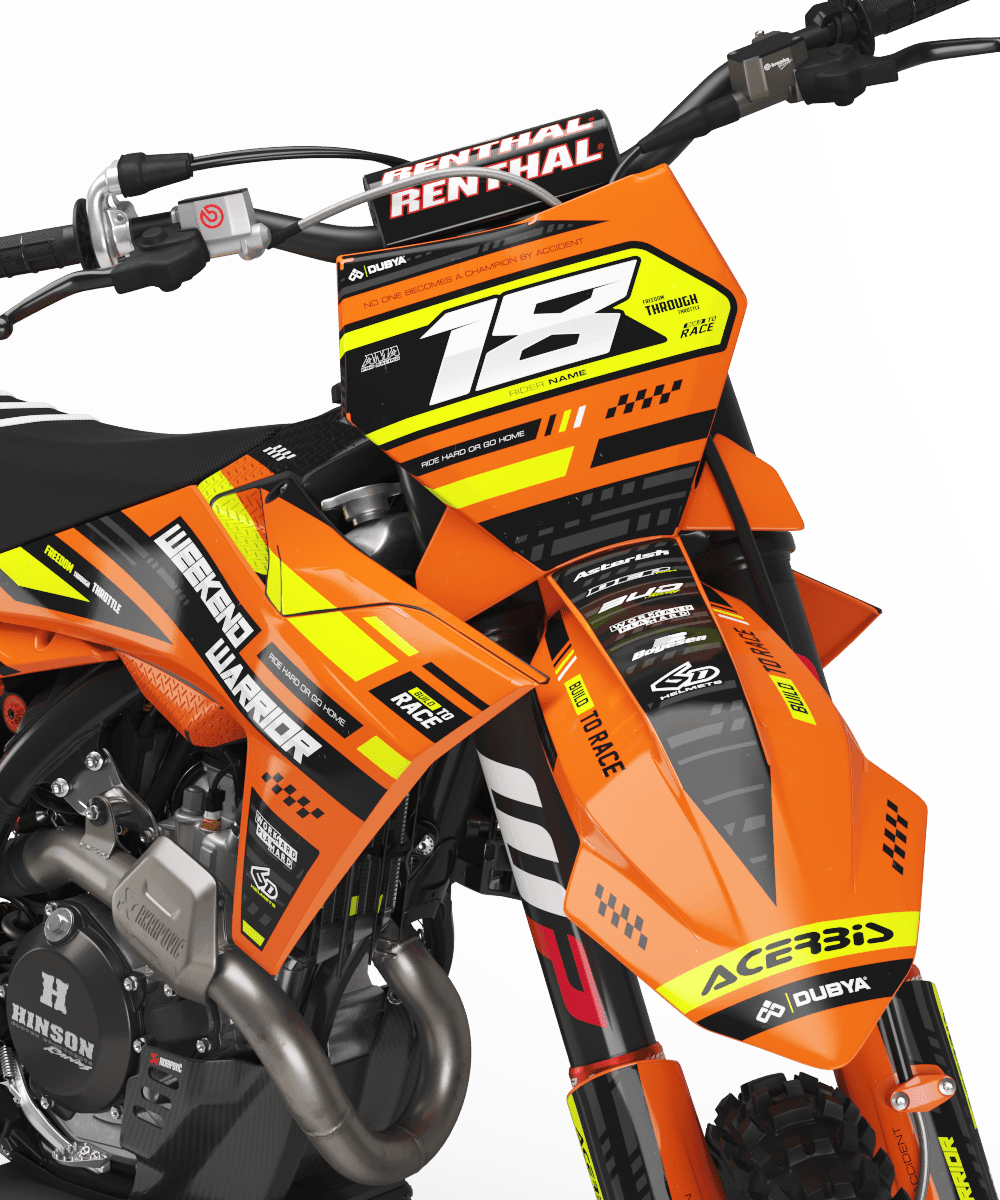 Dekorationssatz KTM EXC EXC-F SX SX-F 2023-2025 - Weekend Warrior