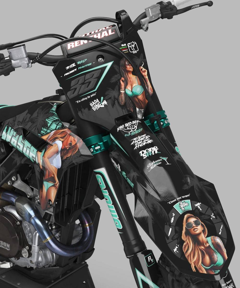 kit grafiche KTM adattabile a tutti i modelli - LOS SANTOS