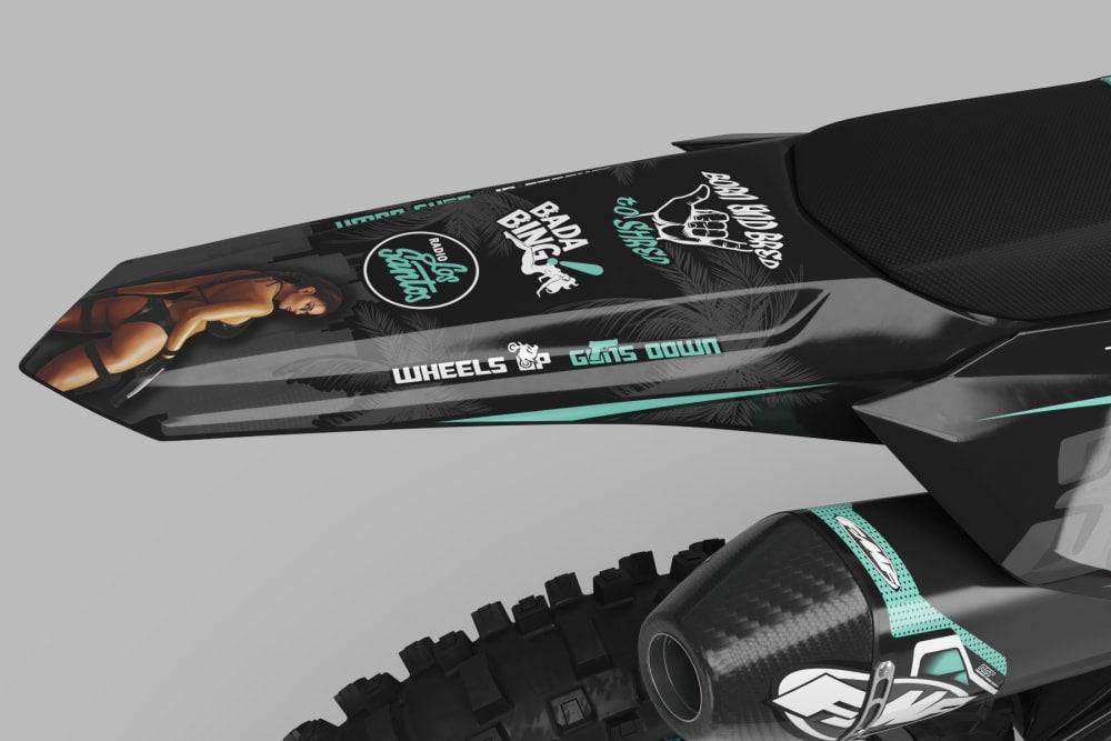 kit grafiche KTM adattabile a tutti i modelli - LOS SANTOS