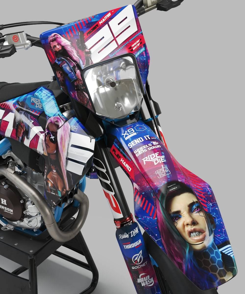 KTM graphics kit adaptable to all models - NIGHT