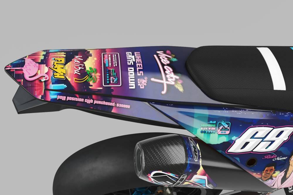 KTM graphics kit adaptable to all models - VICE CITY