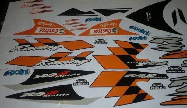 Dekor-Kit RIEJU RS2 ORANGE ORIGINE