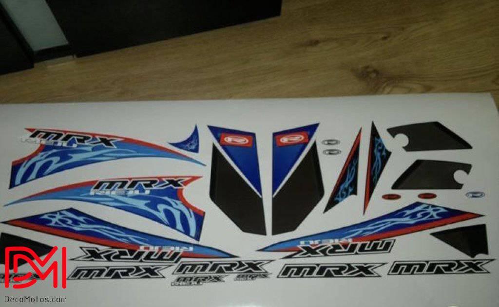 Kit Decoração RIEJU SMX / MRX - AZUL B