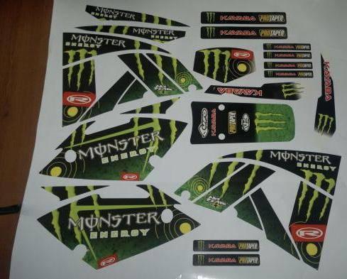 Kit Decoração RIEJU SMX / MRX - MONSTER B