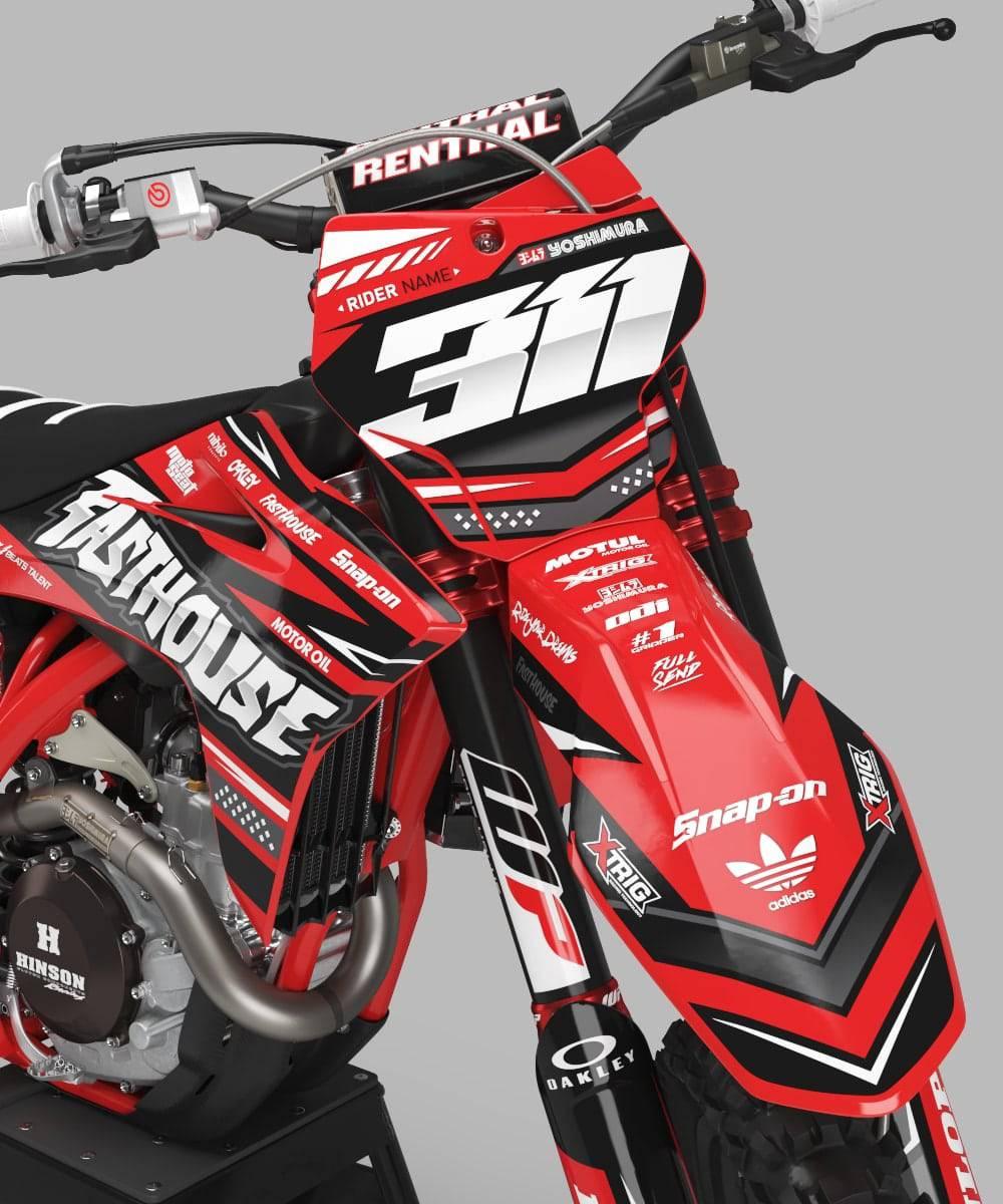Kit déco KTM adaptable à tous les modèles - FASTHOUSE