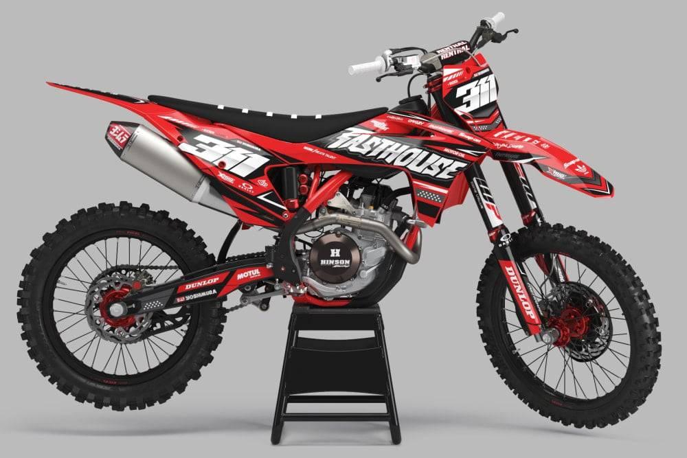 Kit déco KTM adaptable à tous les modèles - FASTHOUSE