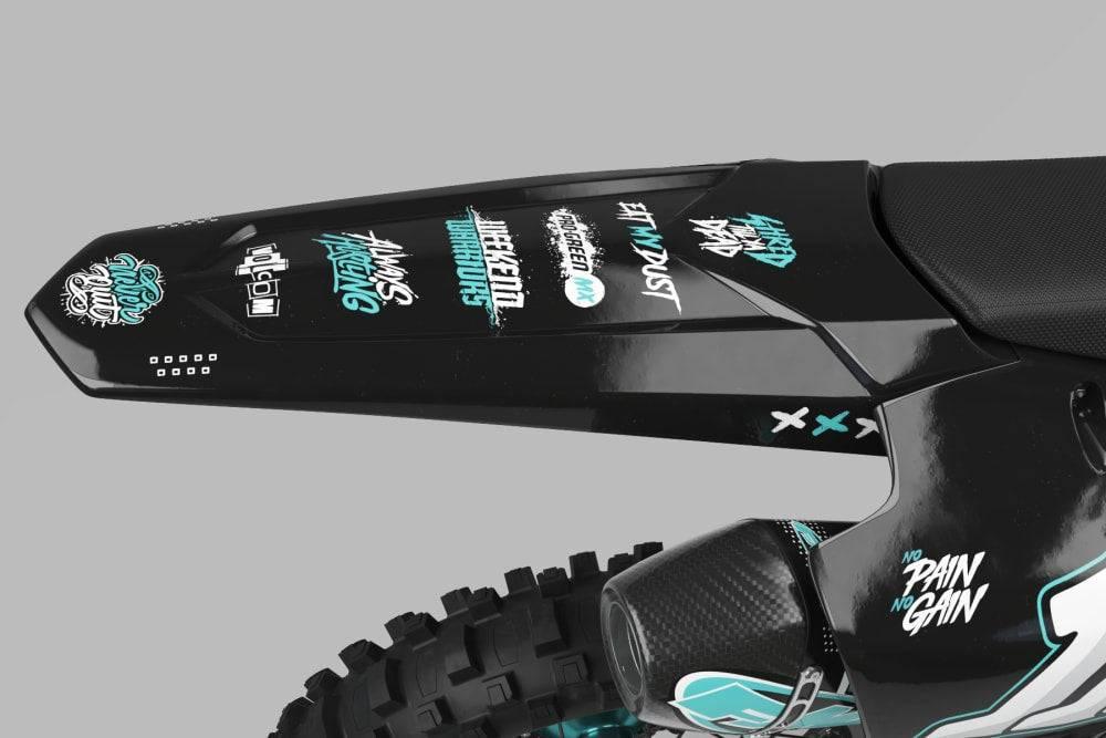 kit grafiche KTM adattabile a tutti i modelli - FASTHOUSE V2