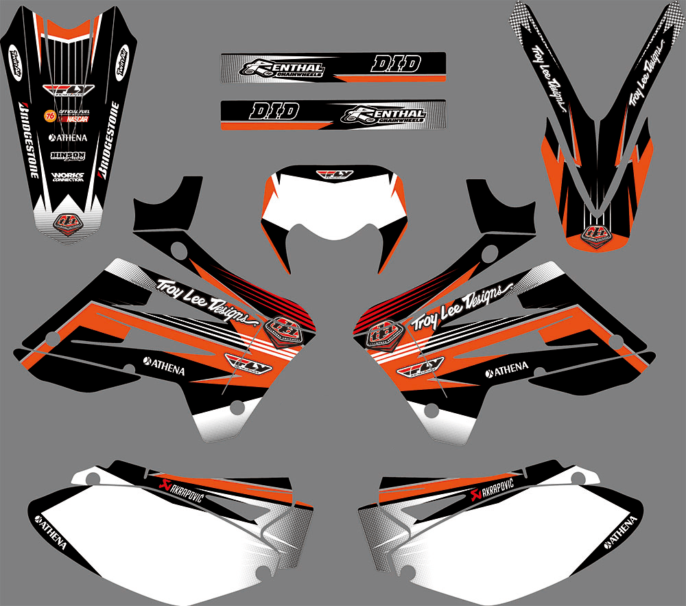 Dekor-Kit Sherco HRD 2006-2012 - TROY LEE