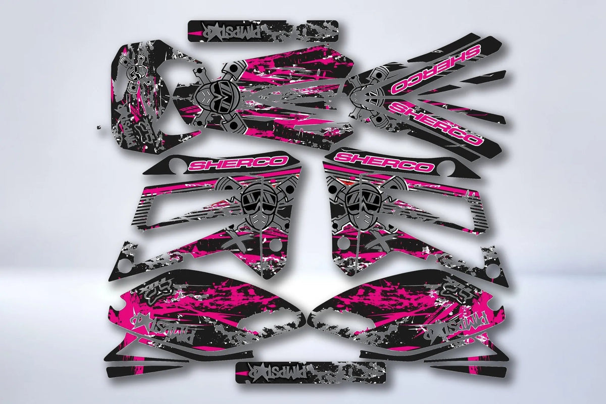 Kit Déco SHERCO HRD 50cc 2006-2012 - PINK