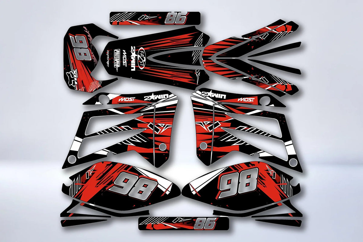 Kit Déco SHERCO HRD 50cc 2006-2012 - RED