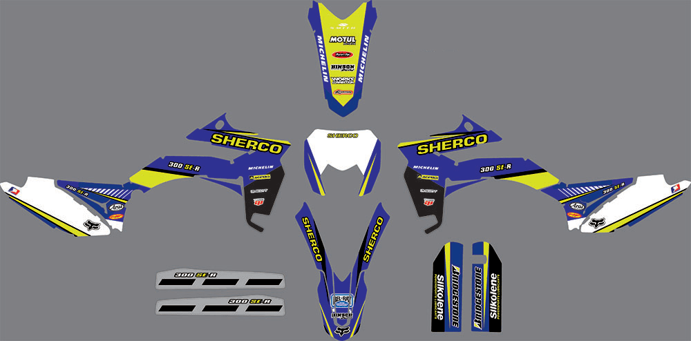 Dekor-Kit Sherco SE 2013-2016 - ORIGINE