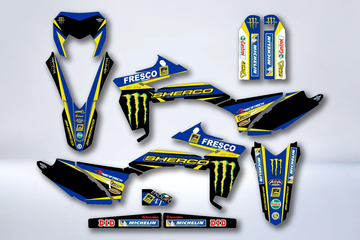 Kit Déco SHERCO SE 250-300 2012-2016 MONSTER