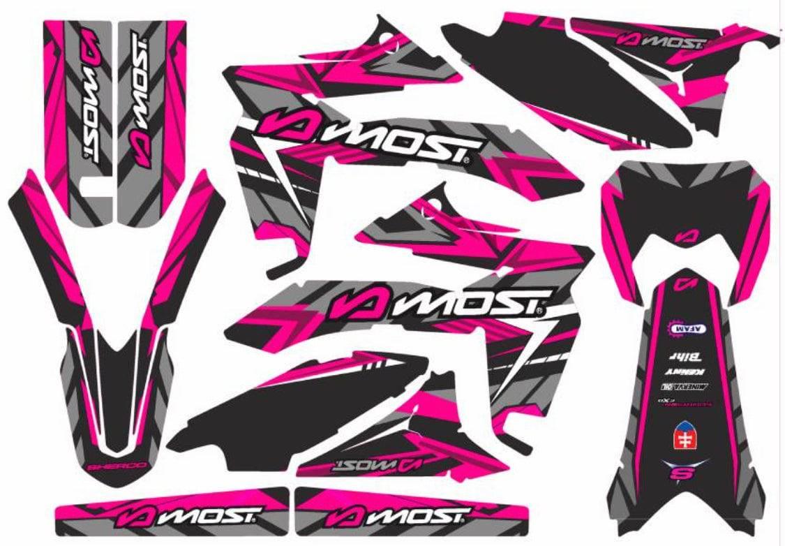 Kit Déco Sherco SE-R / SM-R 50cc - PINK