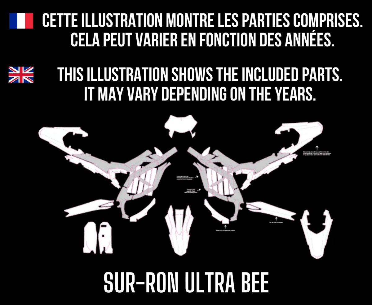 Kit Déco SUR-RON ULTRA BEE 100% personnalisé