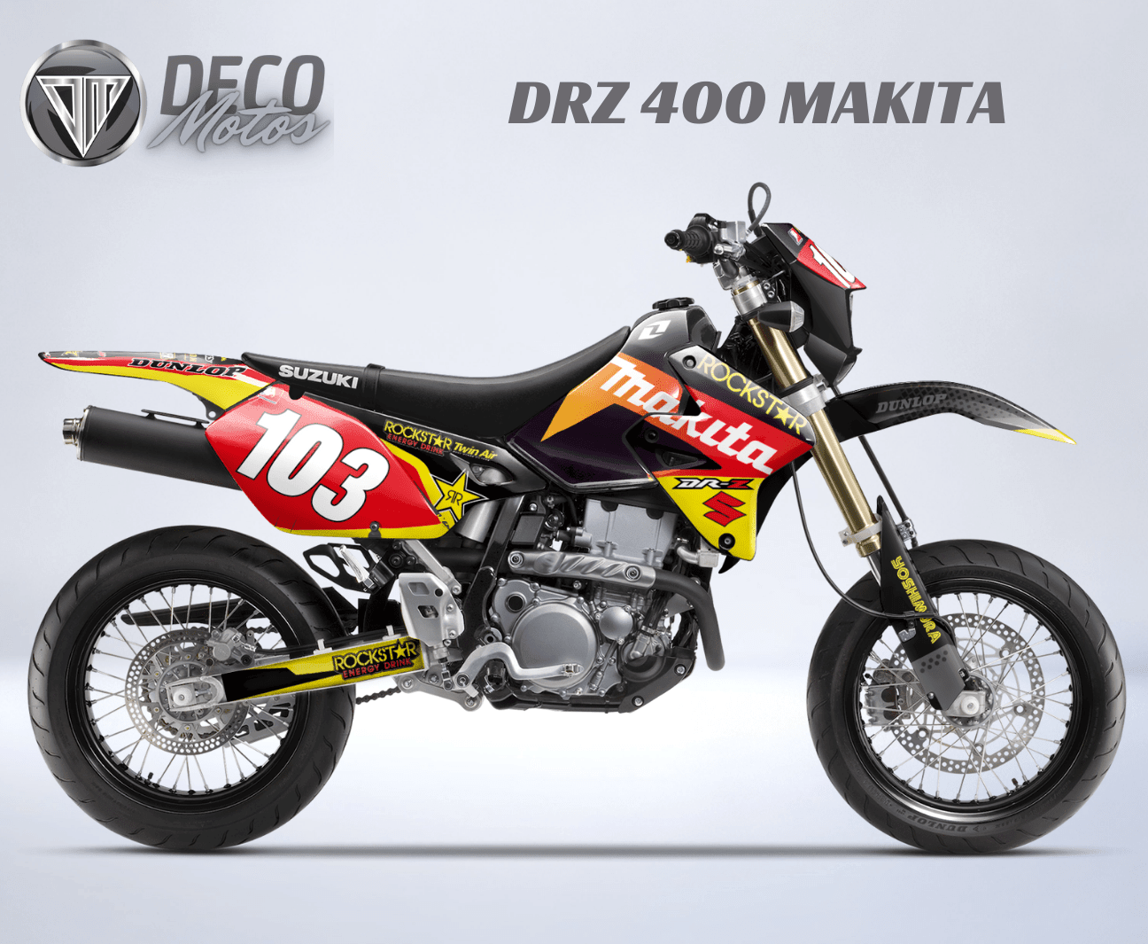 Makita - kit grafiche SUZUKI DRZ 400