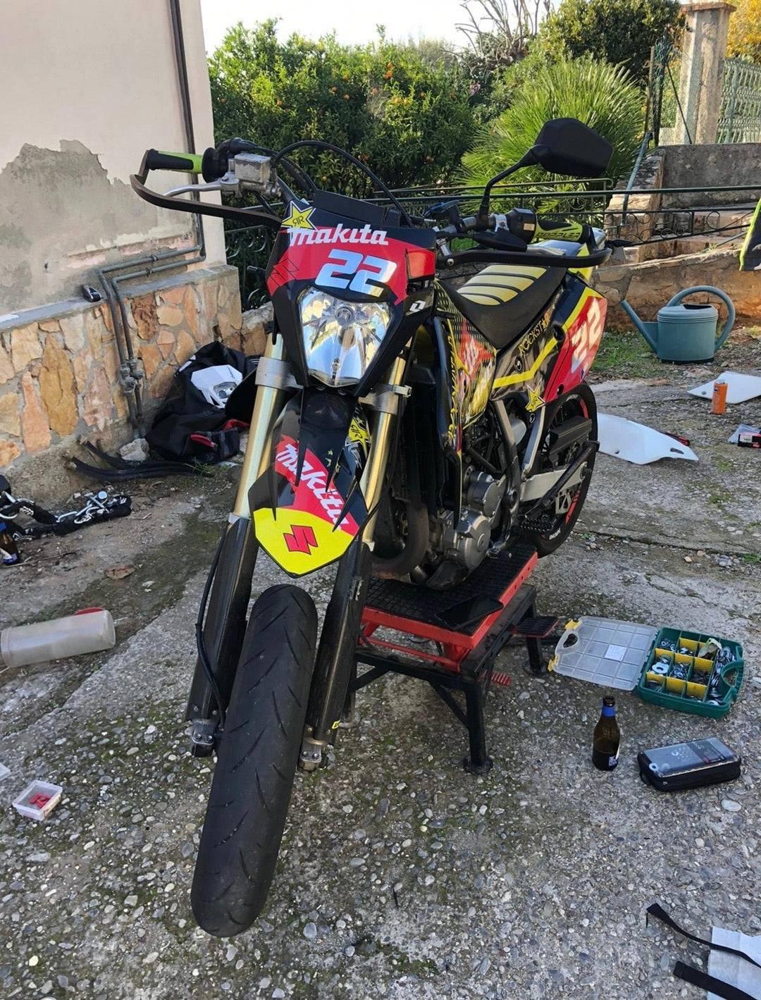 kit grafiche SUZUKI DRZ 400 - ROCKSTAR #3