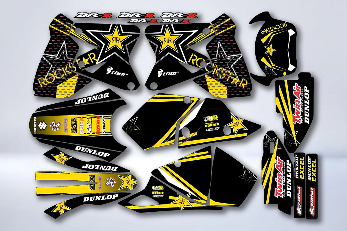Graphics kit SUZUKI DRZ 400 - ROCKSTAR #5