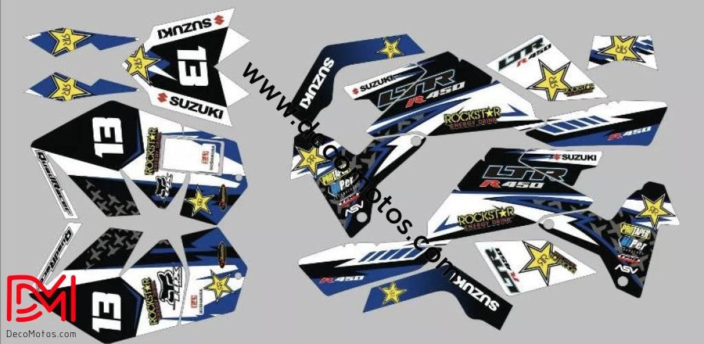 Dekor-Kit SUZUKI LTR 450 - ROCKSTAR