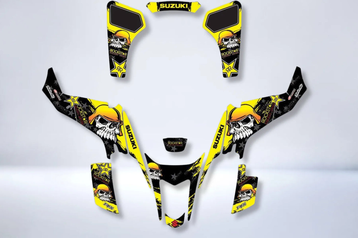 SUZUKI LTZ 400 2003-2008 graphics kit - SOLIX (carburetor model)