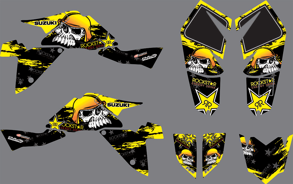 Graphics kit SUZUKI LTZ 400 2009-2015 METAL MULISHA (injection model)