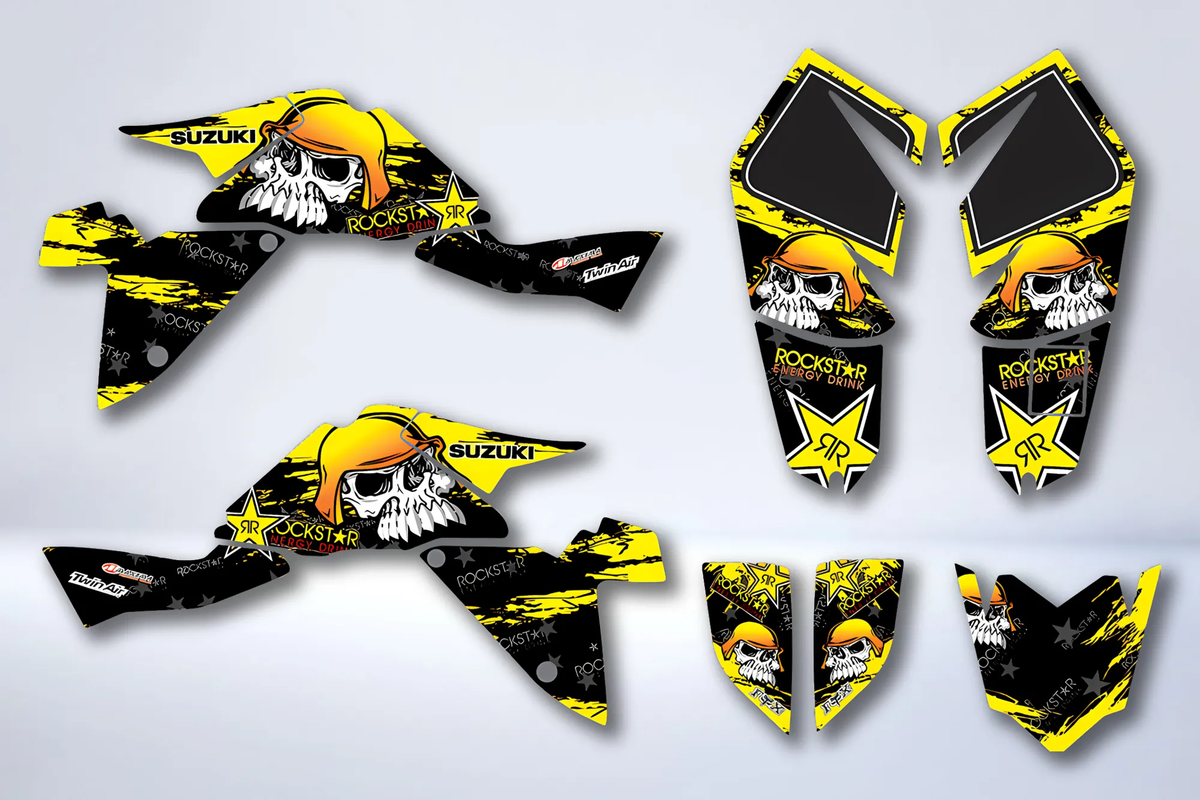 Kit autocolantes SUZUKI LTZ 400 2009-2015 METAL MULISHA (modelo injeção)
