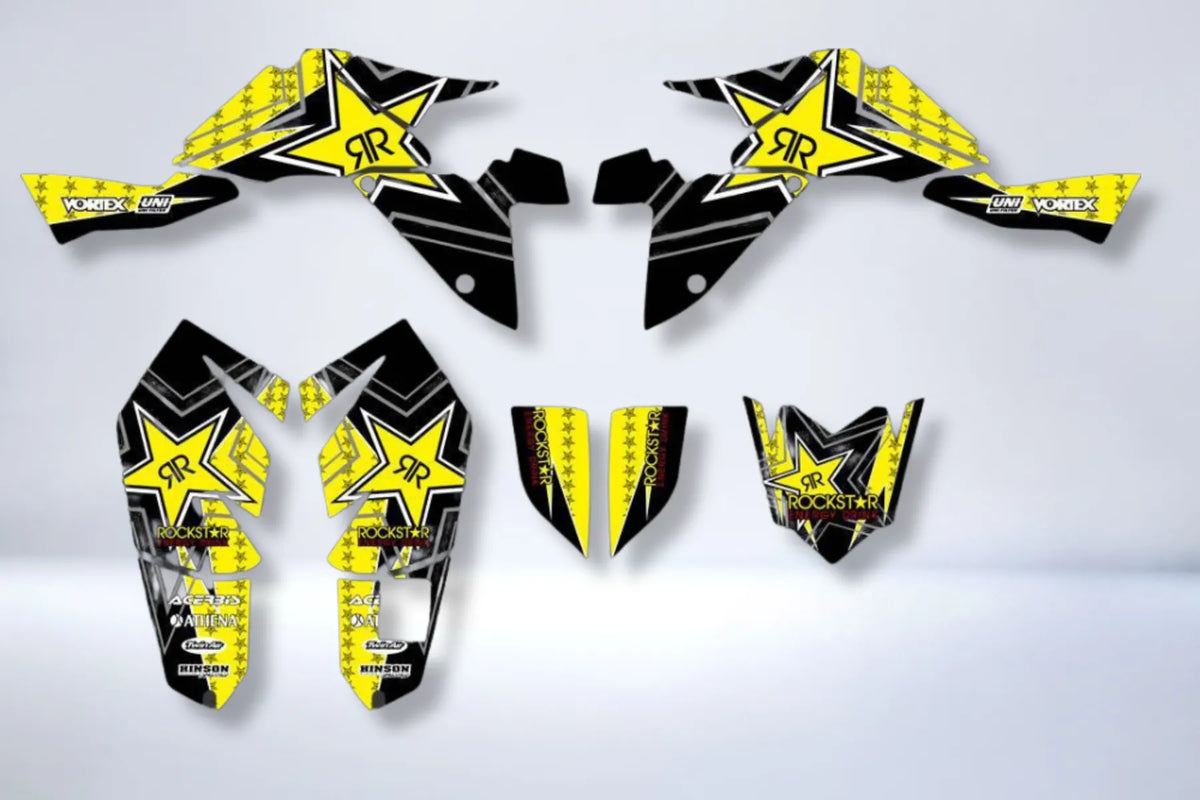 Dekor-Kit SUZUKI LTZ 400 2009-2015 - ROCKSTAR (Einspritzmodell)