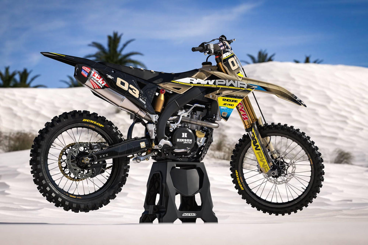 Kit Déco SUZUKI RM-Z 450 2018-2025 & RM-Z 250 2019-2023 - RAW PWR