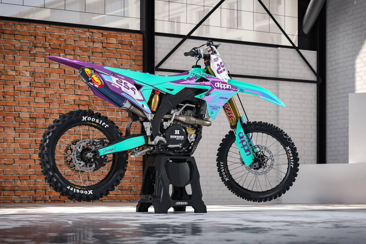 MC STICKER総柄裏毛セトア110 Amazon.com: 72Pcs Spoke Skins - Dirtbike Spokes Motocross