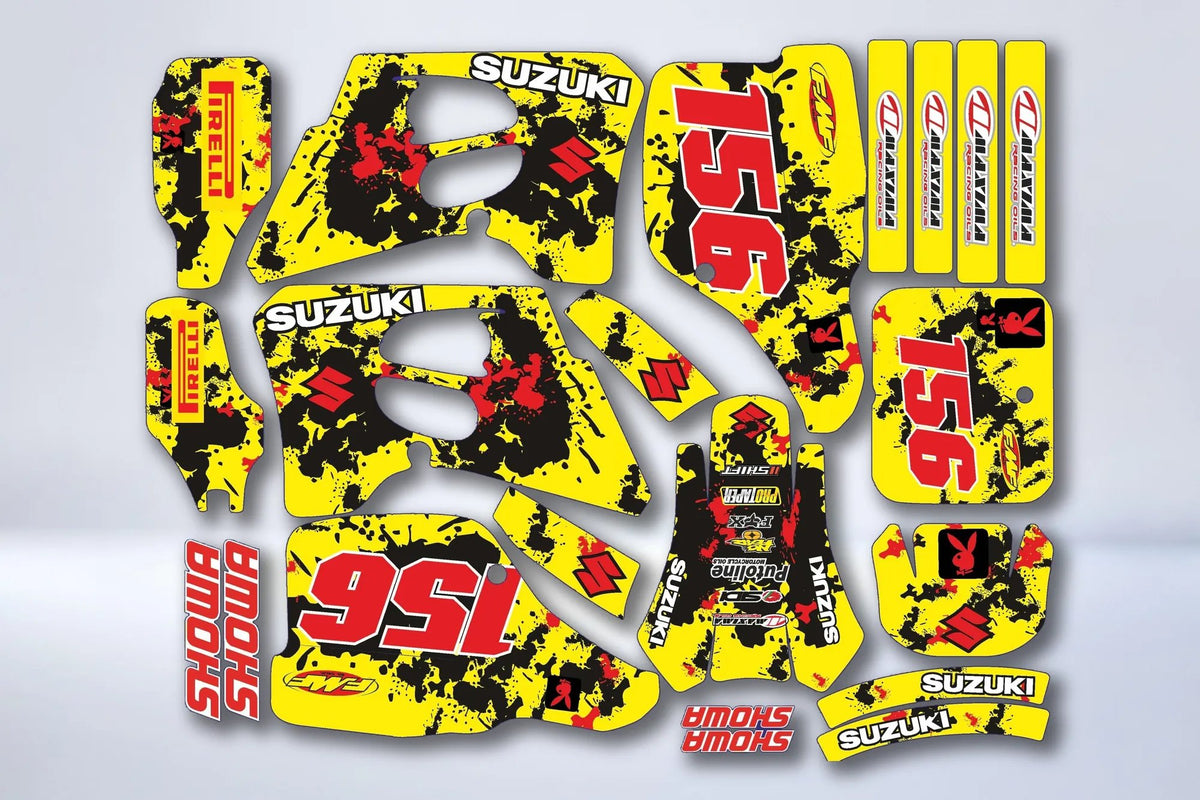 Kit Déco SUZUKI RMX / SMX 1998-2001 TACHE
