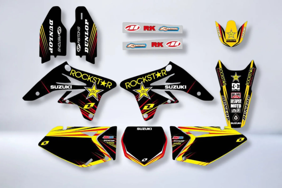 Dekor-Kit SUZUKI RMZ 250 2007-2009 - NOVASTAR