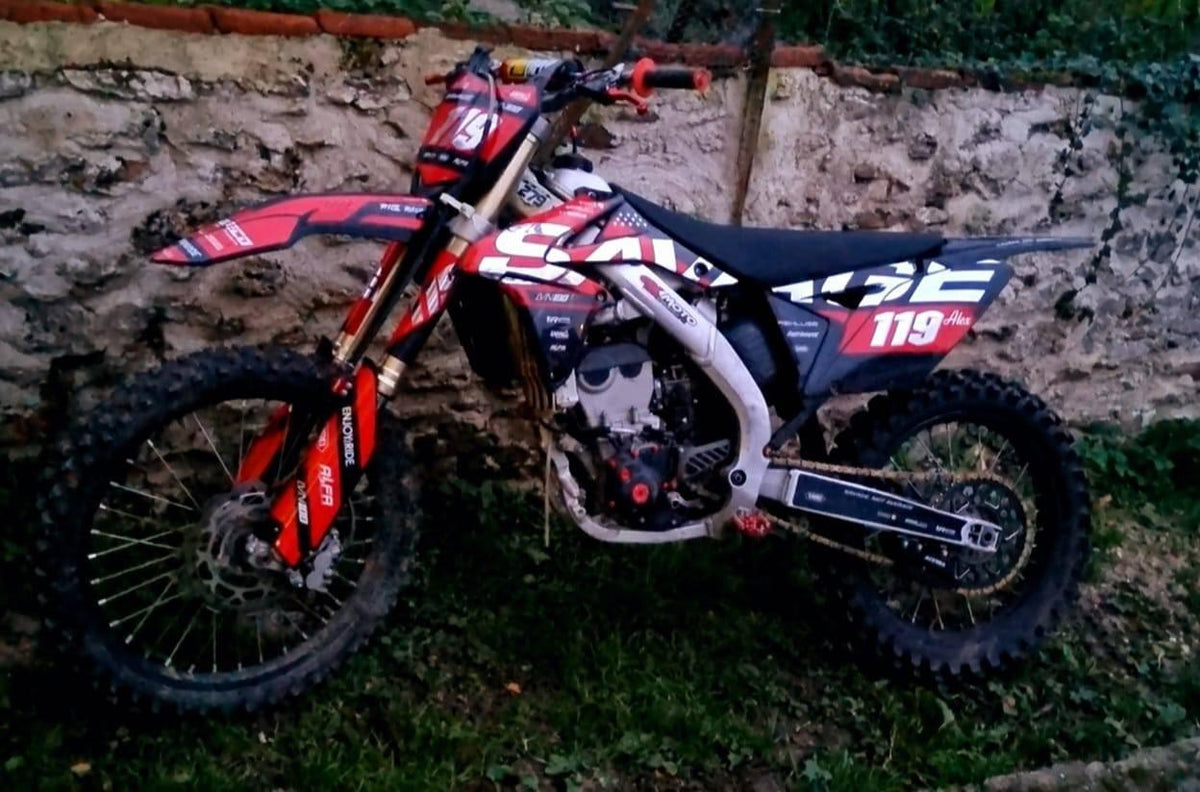 Kit Déco SUZUKI RMZ 250 2010-2018 - SAVAGE
