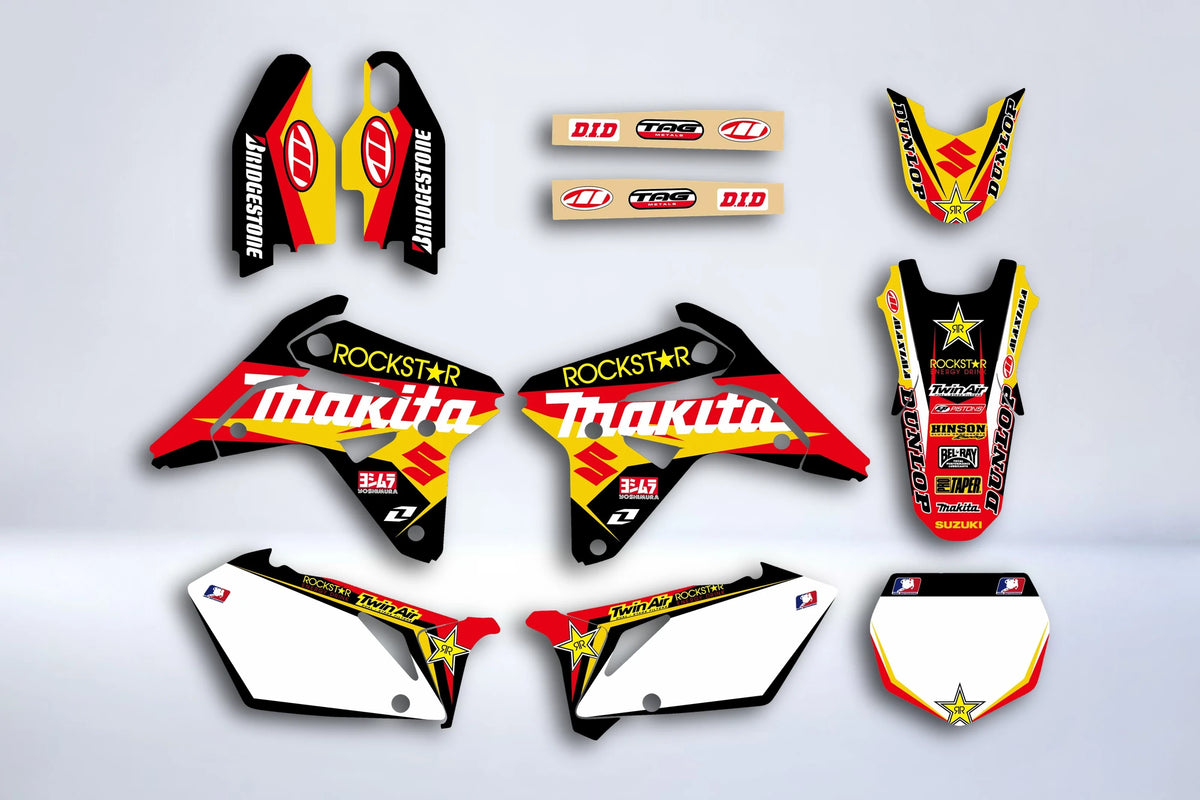 Kit Déco SUZUKI RMZ 450 2005-2007 - MAKITA