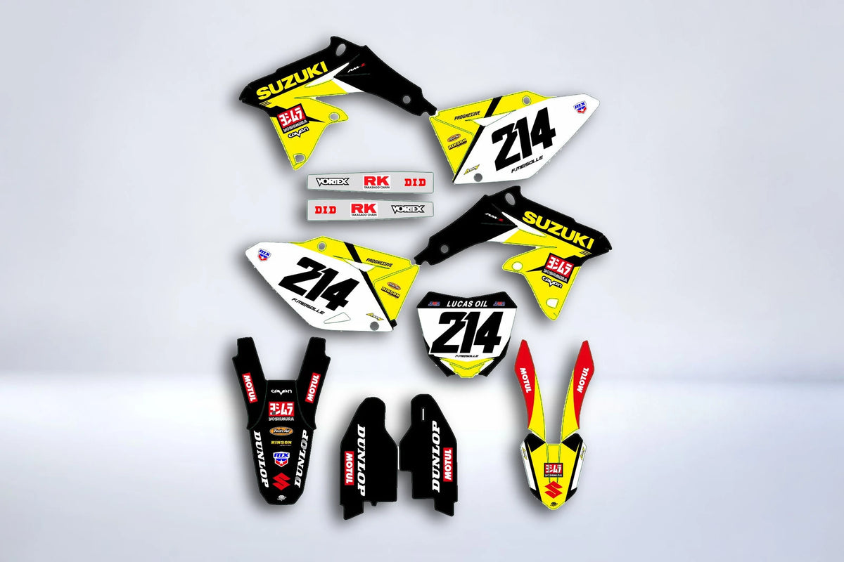 Dekor-Kit SUZUKI RMZ 450 2008-2017 - KRAVOX