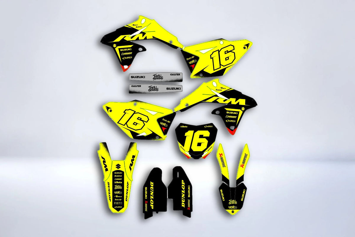 Graphics kit SUZUKI RMZ 450 2008-2017 - SHREDDR