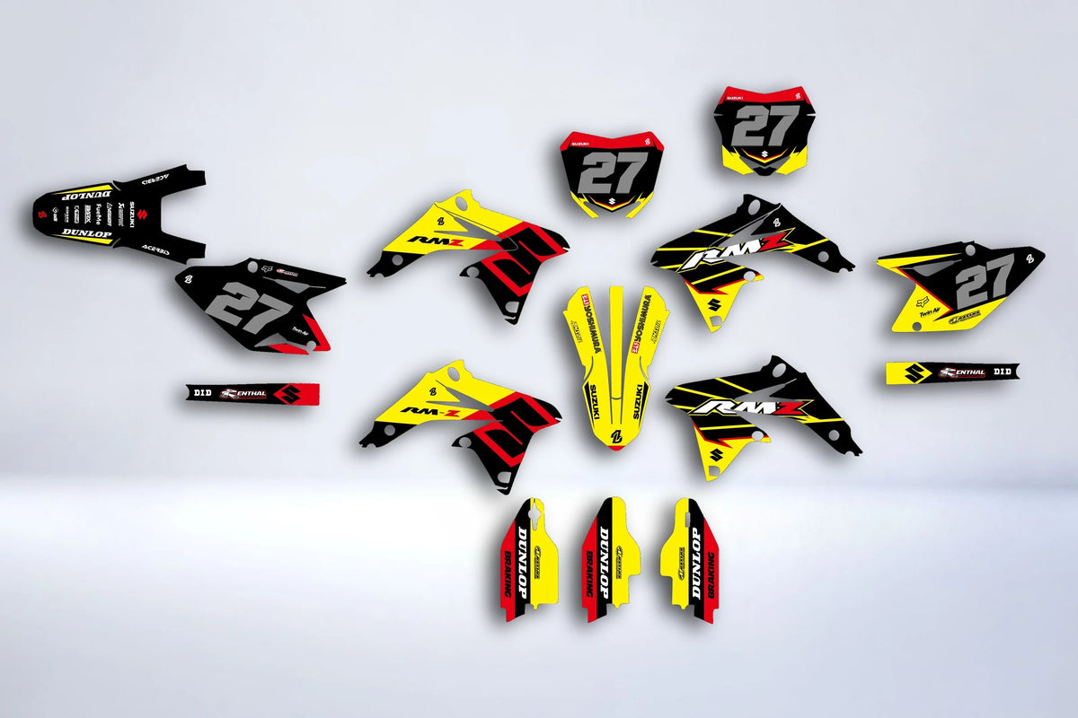 Kit déco SUZUKI RMZ 450 2008-2017 - VOLTIX