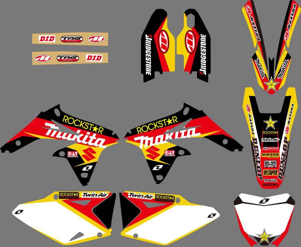 Suzuki RMZ 450 2008-2017 Deco Kit - MAKITA