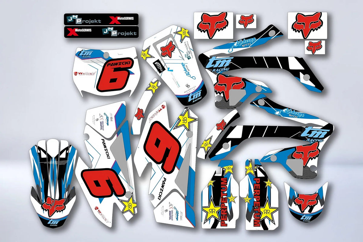 Graphics kit TM Racing EN 125-250-300-450 2008-2014 BLUE