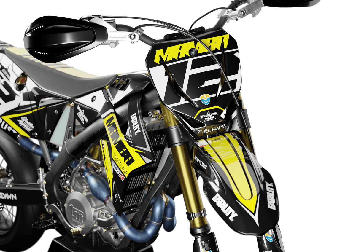 Kit de decoración TM Racing SMX 450 2015-2021 - YELLOW