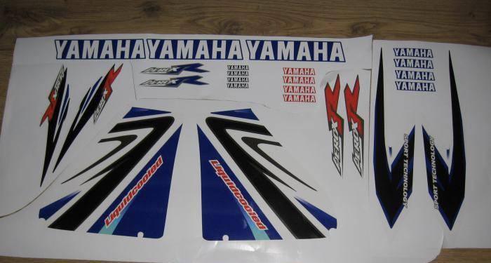 Decoration Kit YAMAHA AEROX R 2010 - BLUE