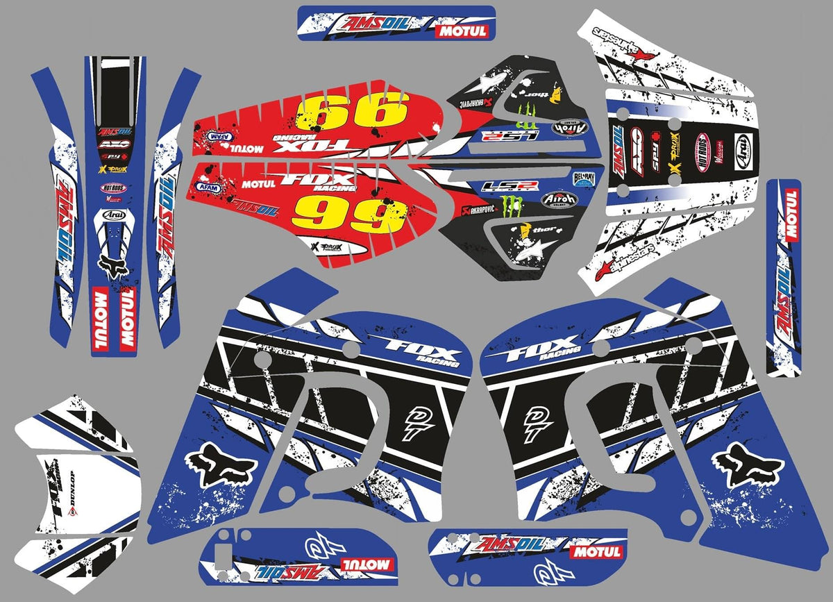kit gráfico YAMAHA DT 50 ANTES 2002 - FOX