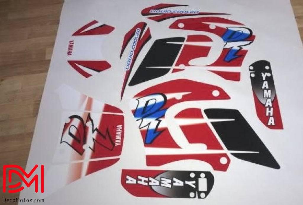 Kit de decoración YAMAHA DT 50 ANTES DE 2002 - ROJO