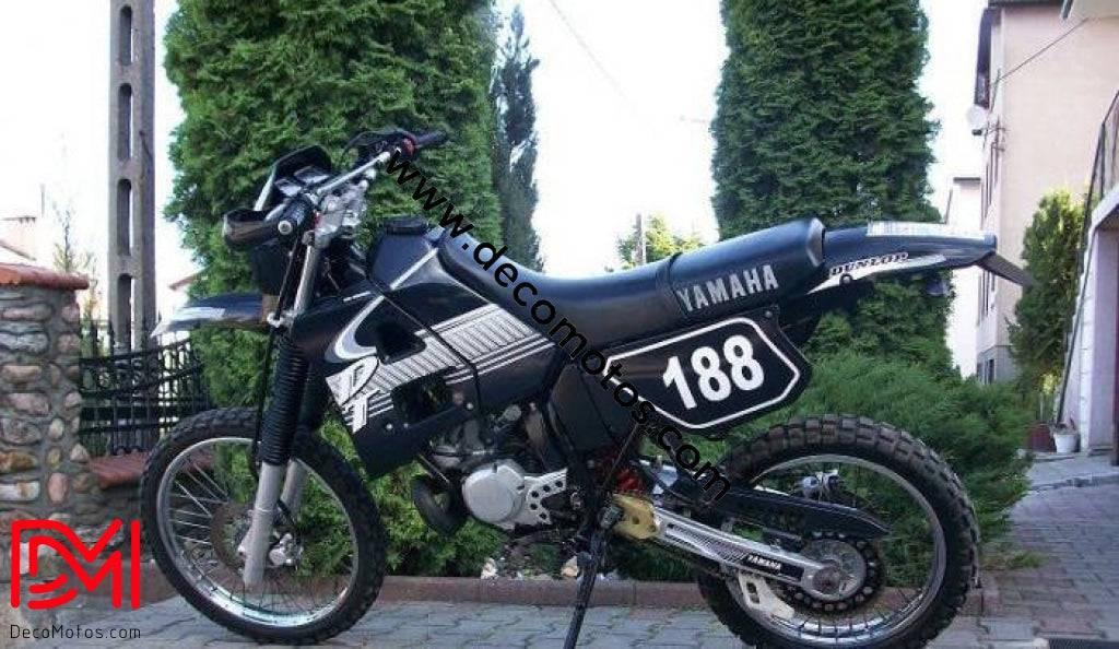 Kit Déco BLACK – Yamaha DTR 125 1992-2003