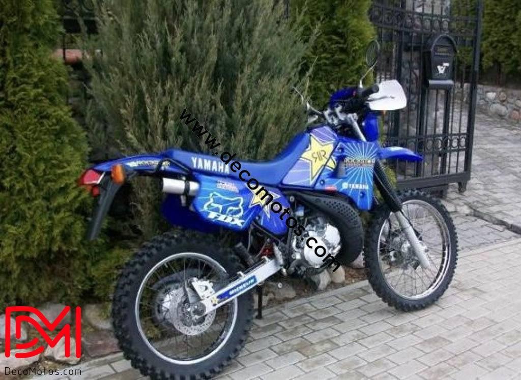 Decoration Kit Yamaha DTR 125 1992-2003 - BLUE