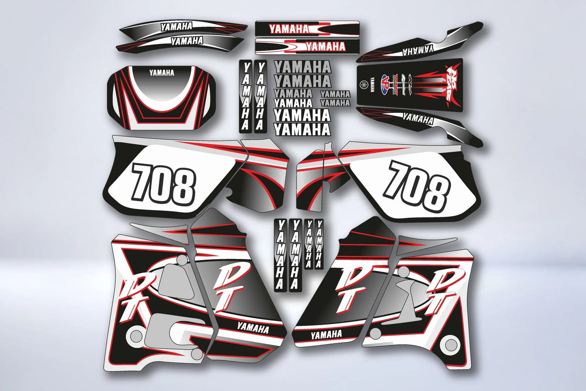 Graphics kit Yamaha DTR 125 1992-2003 - RED LINE