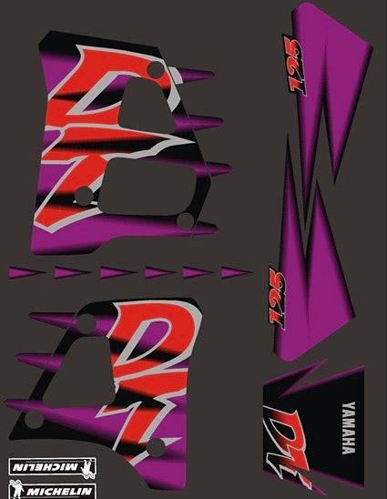 Kit Deco Yamaha DTR 125 1992-2003 ORIGINE
